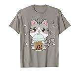 Ca Boba Tea Cute Japanese Kids n Girl Women Kawaii T-Shirt