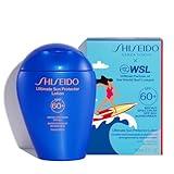 Shiseido Limited-Edition World Surf League Ultimate Sun Protector Lotion - 150 mL - Invisible Broad-Spectrum SPF 60+ Sunscreen for Face & Body - Lightweight Formula - All Skin Types