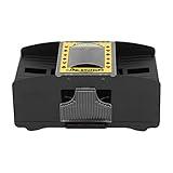 Automatic Card Shuffler, Electric 2 Deck Card Shuffler with Battery Power Supplied, Card Shuffler Machine for Card Games Leisure Sports Game Room