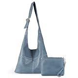 Montana West Hobo Bags for Women Ultra Soft Foldable Shoulder Bag Purse with Coin Purse,MWC2-122JN