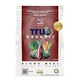 True Organic Blood Meal Granular Fertilizer 3 lbs - CDFA, OMRI Listed for Organic Gardening NPK 12-0-0