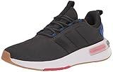 adidas Men's Racer TR23 Sneaker, Carbon/Black/Team Royal Blue, 12