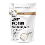 It's Just! - 100% Whey Protein Concentrate, Made in USA, Premium WPC-80, Natural Cocoa Powder (1.25 Pound, Chocolate)