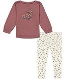 Lucky Brand Girls 2-Piece Fashion Pullover & Legging Set, Everyday Wear, Comfortable & Stylish Fit, Mauve/Print