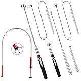 7 Pcs Telescoping Magnetic Pick up Tool Set 28'' Flexible Claw Pickup Tool 4 Claws Pick up Grabber Tool 2 Pcs 3.5lb 5lb 21.6'' Bendable Magnetic Tool 4 Pcs 1.5 lb 3 lb 10 lb 15 lb Magnet Stick Tool