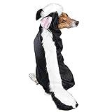 Casual Canine Lil' Stinker Dog Costume, Medium (fits lengths up to 16"), Black/White