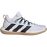 adidas Women's Stabil Next Gen Primeblue Wide Indoor Shoes, White/Black, 10 X-Wide