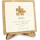 Birthday Gifts for Sister from Sister | Appreciation Plaque for Sisters | Sisters Gifts Ideas for Mothers Day, Christmas from brother & Sister.