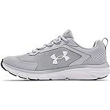 Under Armour Men's Charged Assert 9, Mod Gray (101)/White, 13 M US