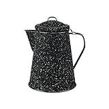 Granite Ware 3 Qt Coffee Boiler. Enameled Steel 12 cups capacity. Perfect for camping, Heat Coffee, Tea and Water directly on stove or fire.