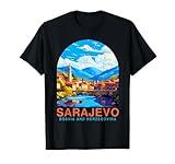 Sarajevo Travel Vacation Sarajevo Bosnia And Herzegovina T-Shirt