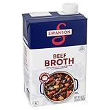 Swanson 100% Natural Beef Broth, 48 oz Carton