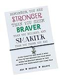 Stronger braver smarter gift | Gift for International Women's Day | Empowerment gift | Present for a fresh start