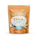 Think Vanilla Coconut Coffee Creamer by Four Sigmatic | Organic Coffee Creamer with Lion’s Mane and L-theanine | Powdered Coconut Creamer | Non Dairy Creamer Powder | 4.23 oz