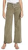 PAIGE Women's Carly Pants, Vintage Ivy Green, 28