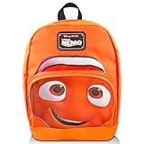 Finding Nemo Mini Backpack for Women - 10” Canvas Finding Nemo Backpack with Front Pocket and Bookmark | Finding Nemo Backpack Purse Bundle