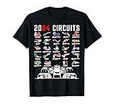 2024 Formula Racing Track Formula Race Formula Car Fan T-Shirt