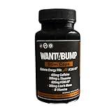 Want A Bump Extreme Energy Pills | 400mg Caffeine | 600mg Ashwagandha | 200mg Lions Mane | Increased Energy & Focus & Mood