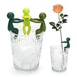 FAQUSA 3 Pcs Plant Propagation Friends, Leaf Buddy Plant Support for Sprouts, Stems, Shoots and Cuttings, Growth Tool for a Plant Propagation Station Indoor Garden Funny Gift for Plant Lover