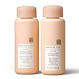 Kristin Ess Signature Salon Sulfate Free Shampoo Conditioner Set for Moisture, Softness + Shine - Anti Frizz - Vegan + Color Safe - Clarify, Hydrate + Repair Oily, Dry, Fine, Curly, Coily + Thick Hair