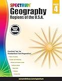 Spectrum Geography 4th Grade Workbook, Ages 9 to 10, Grade 4 Geography Workbook, United States Regions, Cultural and Natural History in America, and US Map Skills - 128 Pages (Volume 94)