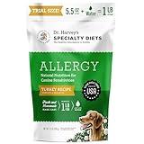 Dr. Harvey's Specialty Diet Allergy Turkey Recipe, Human Grade Dog Food for Dogs with Sensitivities and Allergies, Trial Size (5.5 Ounces)