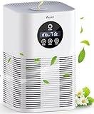 Air Purifiers for Home Large Room up to 600 Ft², VEWIOR H13 True Hepa Air Purifiers for Pets Hair, Dander, Smoke, Pollen, 3 Fan Speeds, 6 Timer Air Cleaner