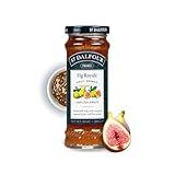 St Dalfour Fig Royale French Fruit Spread (10 oz) - 100% from Fruit - No Synthetic Nitrates or Nitrites - No Cane Sugars Added - Naturally Sweetened - Fruit Pectin