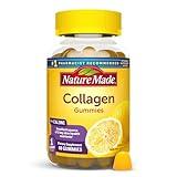 Nature Made Collagen Gummies with Vitamin C, Zinc and Biotin, Hydrolyzed Collagen Peptides Supplement for Healthy Skin Support, 60 Gummies, 60 Day Supply