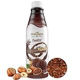 Crunchy Chocolate Hazelnut Cream Spread, Spreadable Topping, Nocciolata, Big Squeeze Bottle, 1 Kg (2.2 lb) Ideal for Desserts, Ice Cream, Yogurts, Cakes, Pizza, and More, "Indulge in Italian Bliss with Nocciolata, Product of Italy, Nappi 1911