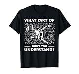 What Part Of Dont You Understand Funny Rock Climbing Boulder T-Shirt