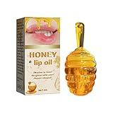 kdhgoo Honey Lipstick, Long Lasting Moisturizing Jar Lip Oil Honey Lip Care Oil Lipstick Flavor Moisturizing Lipstick Overlay Long Lasting Moisturizing Without Drying Beauty Makeup