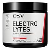 Bare Performance Nutrition, BPN Electrolytes Hydration Drink Mix, No Sugar, Keto, Strawberry