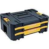 DEWALT TSTAK Tool Storage Organizer with Double Drawers, Holds Up to 16.5 lbs. (DWST17804)