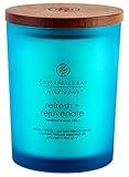 Chesapeake Bay Candle PT41312 Scented Candle, Refresh + Rejuvenate (Mediterranean Citrus), Medium, Home Décor