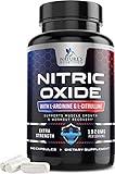 Extra Strength Nitric Oxide Supplement L Arginine 3X Strength - Citrulline Malate, AAKG, Beta Alanine - Premium Muscle Supporting Nitric Oxide Booster for Strength & Energy Supplements - 240 Capsules