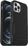 OtterBox iPhone 12 & iPhone 12 Pro Commuter Series Case - BLACK, slim & tough, pocket-friendly, with port protection