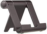 Amazon Basics Multi-Angle Portable Stand for iPad Tablet, E-reader and Phone - Black