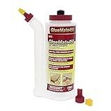 Milescraft 5223 Glue Mate 450-15oz. (450ml) Precision Wood Glue Bottle - Anti-Drip - Dowel and Biscuit Tips Included - Easy Flow Multi-Chamber Design - Ideal for Woodworking