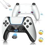 Ymir Controller for Amazon Luna Controller Compatible with Fire TV/Apple TV/PC/PS4/Mac/IOS/Steam/Luna Game, Luna Controller Multi-Platform Wireless with Programmable Buttons, Turbo Function - White