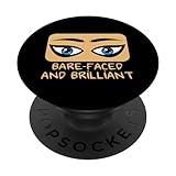 Bare-Faced and Brilliant - Natural Radiance PopSockets Standard PopGrip