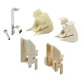 Prime-Line H 3719 Sash Balance End Guide Kit, Most Common Tops and Bottom Guides (1 Set)