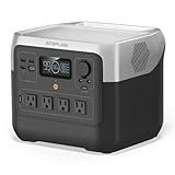 EF ECOFLOW Portable Power Station RIVER 2 Pro, 768Wh LiFePO4 Battery, 70 Min Fast Charging, 4X800W (X-Boost 1600W) AC Outlets, Solar Generator for Outdoor Camping/RVs/Home Use Black