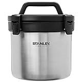 Stanley Adventure Stay Hot 3qt Camp Crock Pot - Vacuum Insulated Stainless Steel Food Container - Keeps Food Hot for 12 Hrs & Cold for 16 Hrs