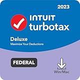 TurboTax Deluxe 2023 Tax Software, Federal Tax Return [Amazon Exclusive] [PC/Mac Download]