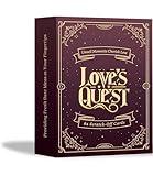 Jestique Couples Card Game, Love's Quest with 84 Scratch-Off Date Ideas, Date Night Card Games, Dedicated Deck Card Games for Strengthening Couples' Relationships