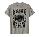 Game Day Football Season Funny Men Women Team Sports Vintage T-Shirt