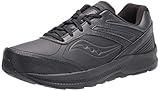 Saucony Men's Echelon Walker 3 Walking Shoes, Black, 8 Wide