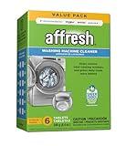 Affresh Washing Machine Cleaner, Cleans Front Load and Top Load Washers, Including HE, 6 Tablets