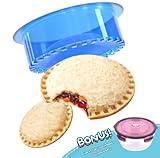 HiYZ Sandwich Cutter and Sealer - 5 PCS Decruster Sandwich Maker - Peanut Butter and Jelly Crustless Sandwich Bread Pancake Maker Cookie Cutter for Kids Children Boys Girls